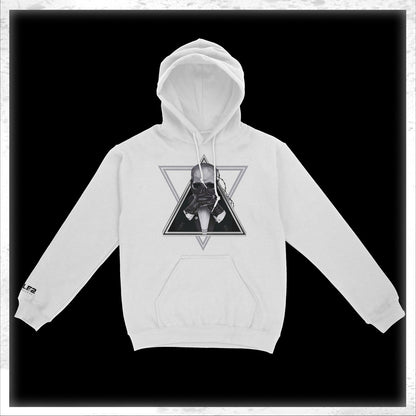 ELE2 Skull - White Hoodie