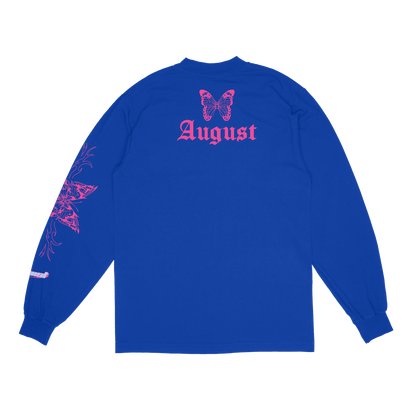 Butterfly LS T-Shirt (Blue)