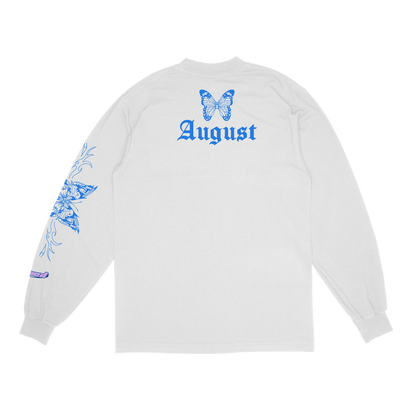 Butterfly LS T-Shirt (White)