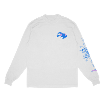 Butterfly LS T-Shirt (White)