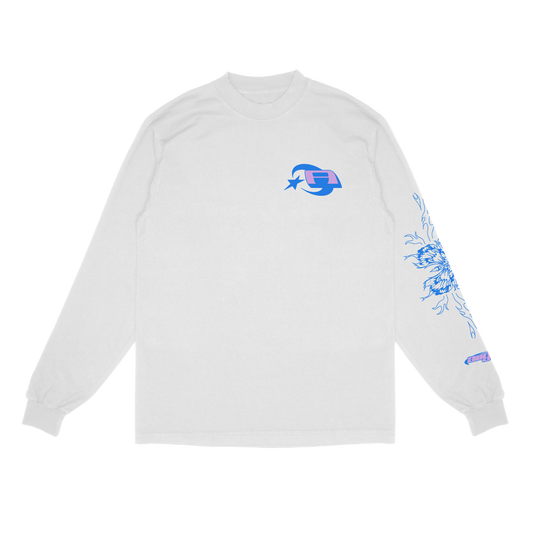 Butterfly LS T-Shirt (White)