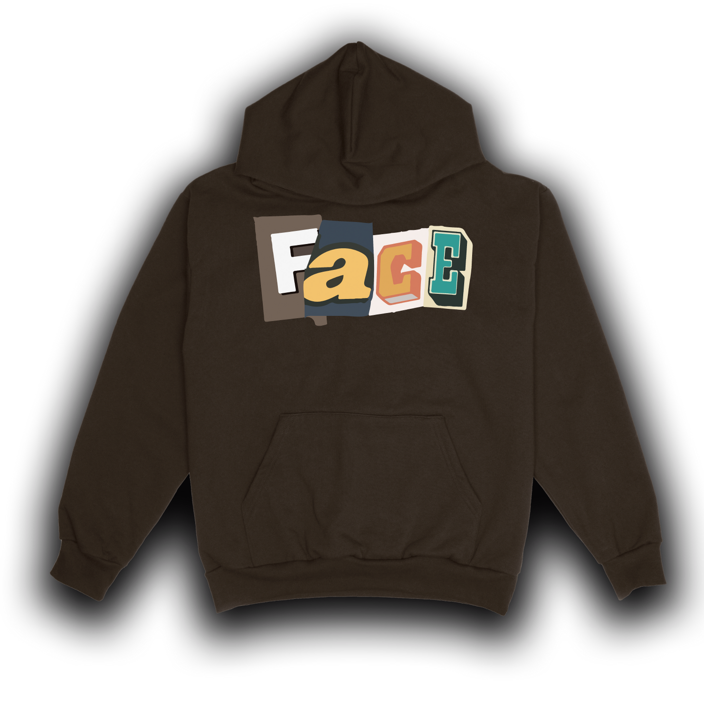 FACE Hoodie (Brown)