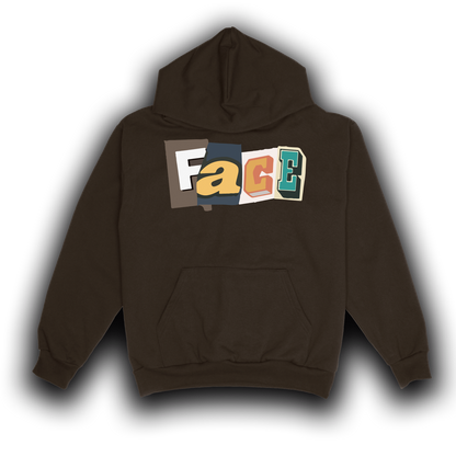 FACE Hoodie (Brown)