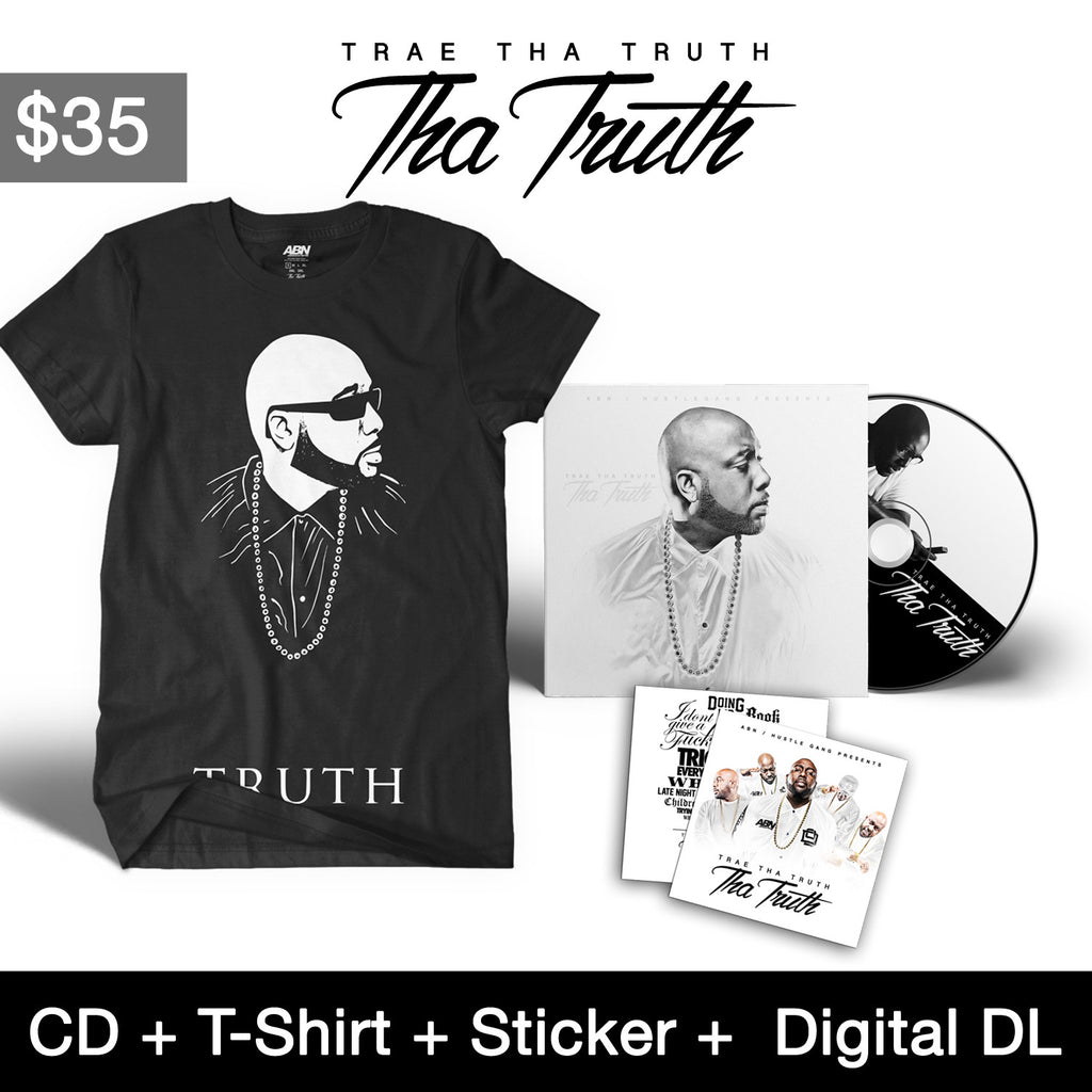 Trae Tha Truth - "Tha Truth" CD + T-Shirt Bundle