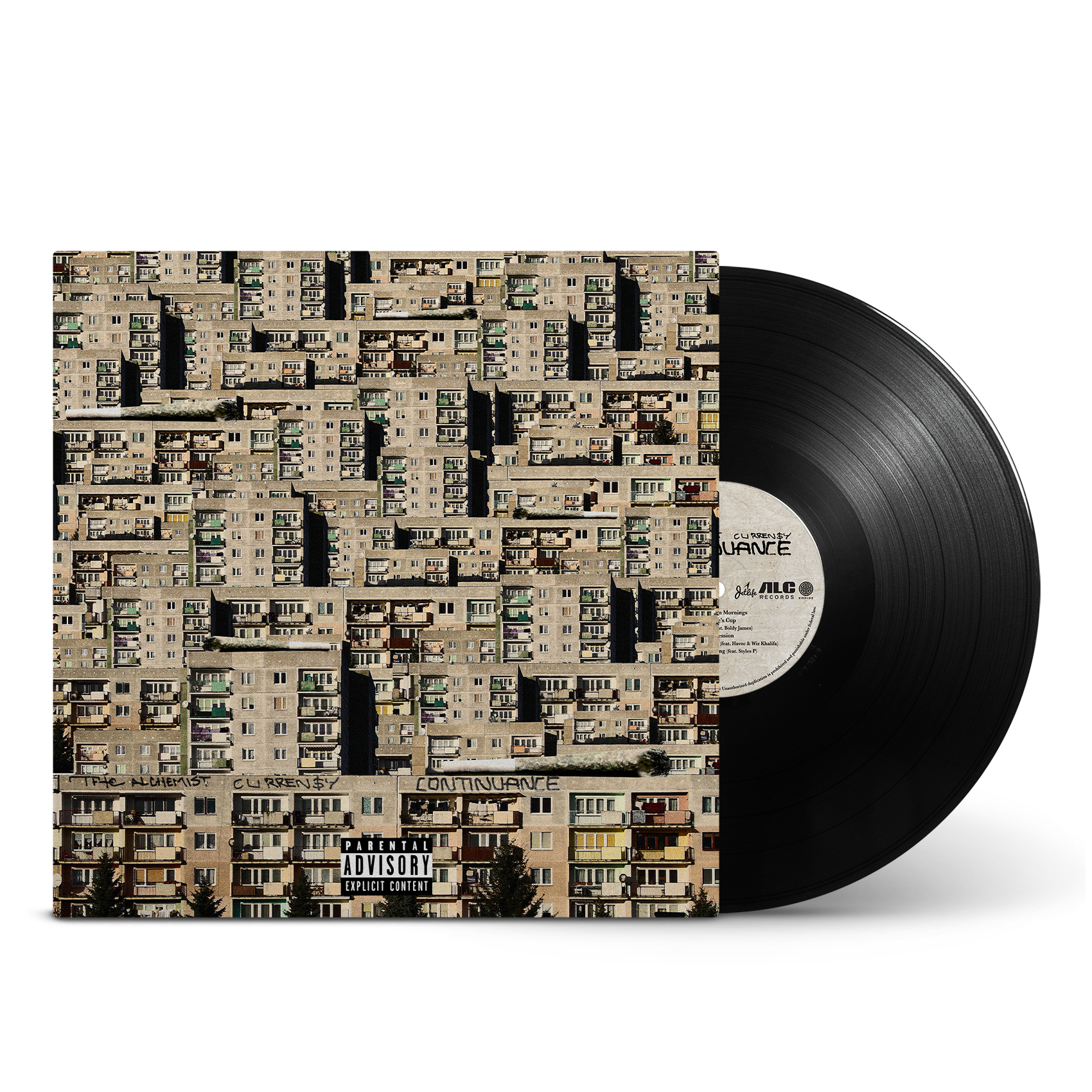 Curren$y & The Alchemist - Continuance Vinyl (Black) – EMPIRE Curren$y & The Alchemist - Continuance Vinyl (Black) – EMPIRE