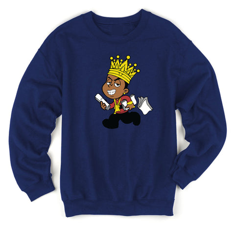 Young Dolph - Paper Route Crewneck - Blue