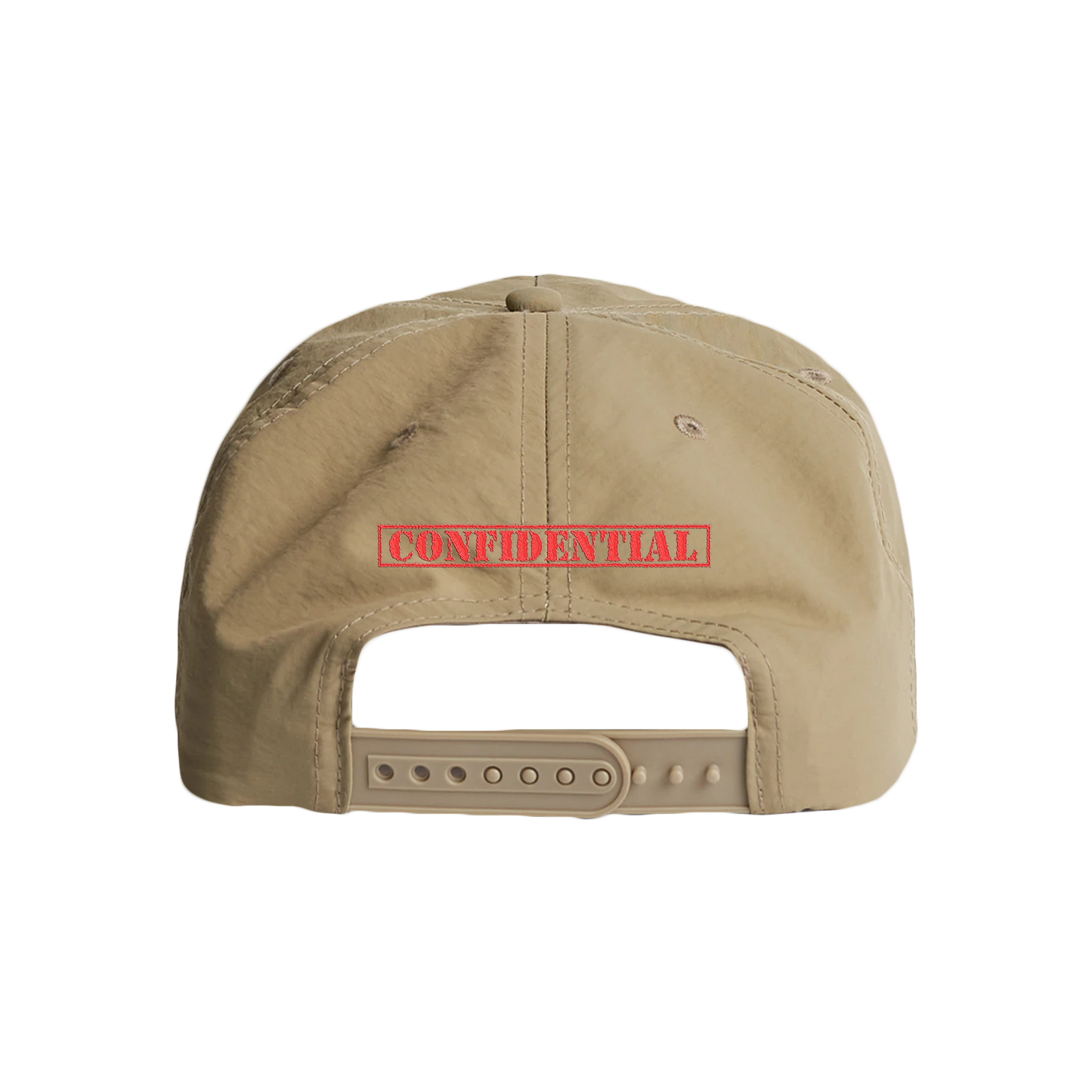 Fraud Department Nylon Surf Hat - Khaki - back