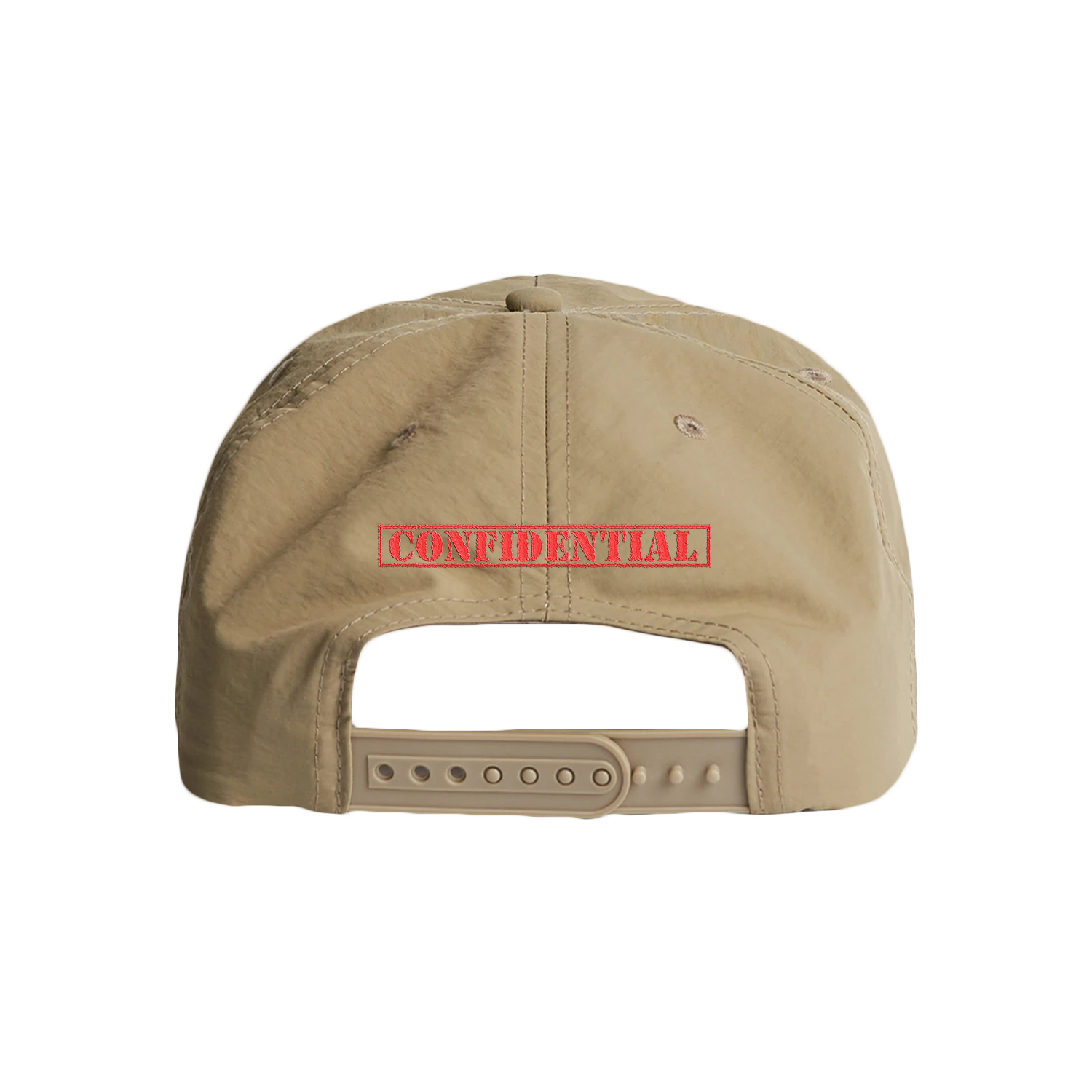 Fraud Department Nylon Surf Hat - Khaki - back