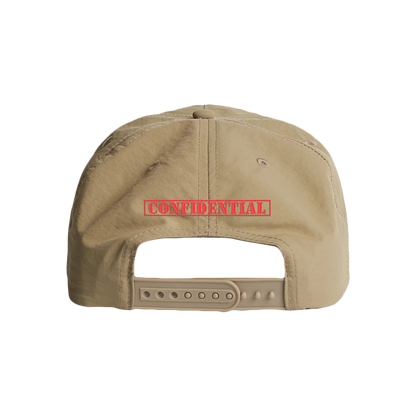 Fraud Department Nylon Surf Hat - Khaki - back