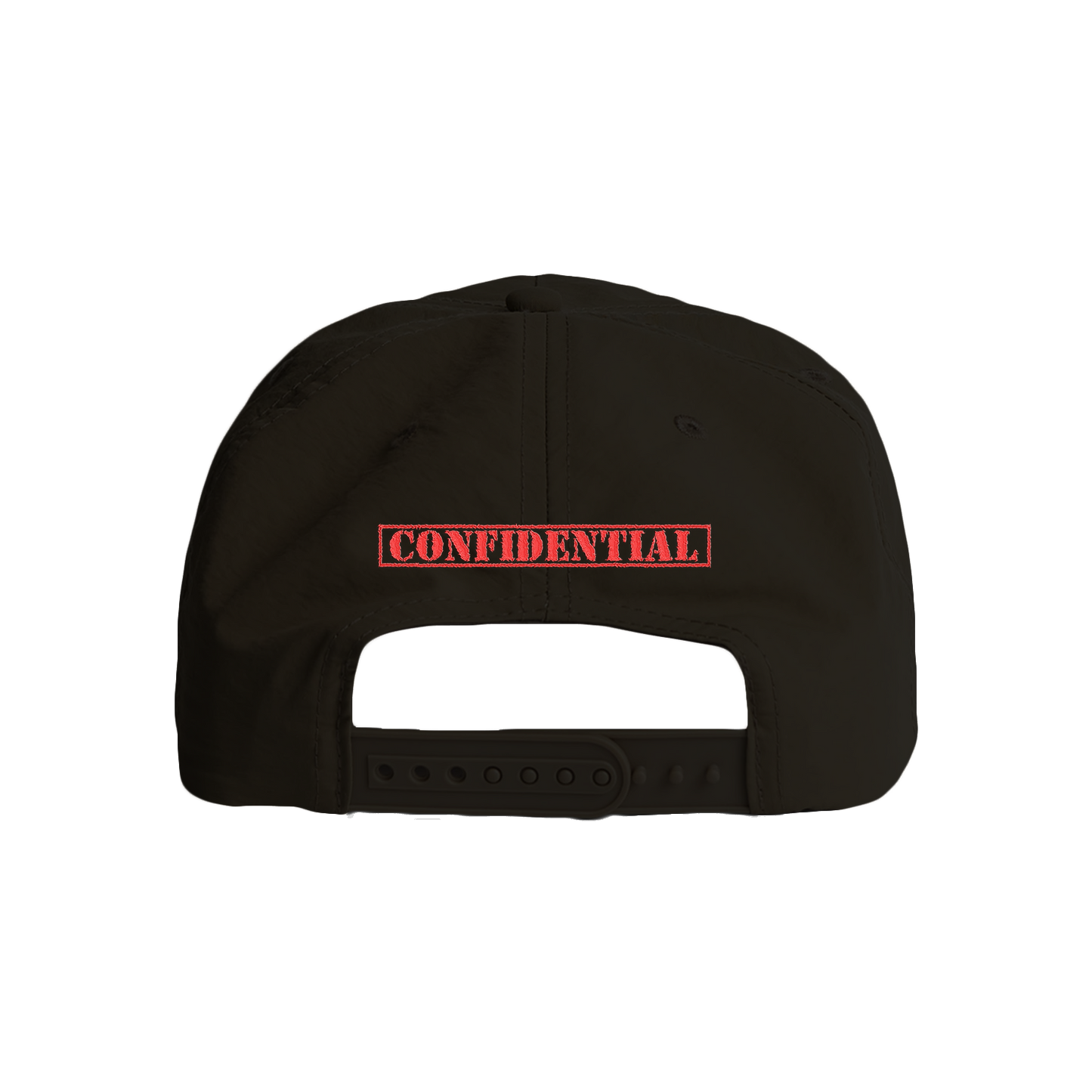 Fraud Department Nylon Surf Hat - Black - back