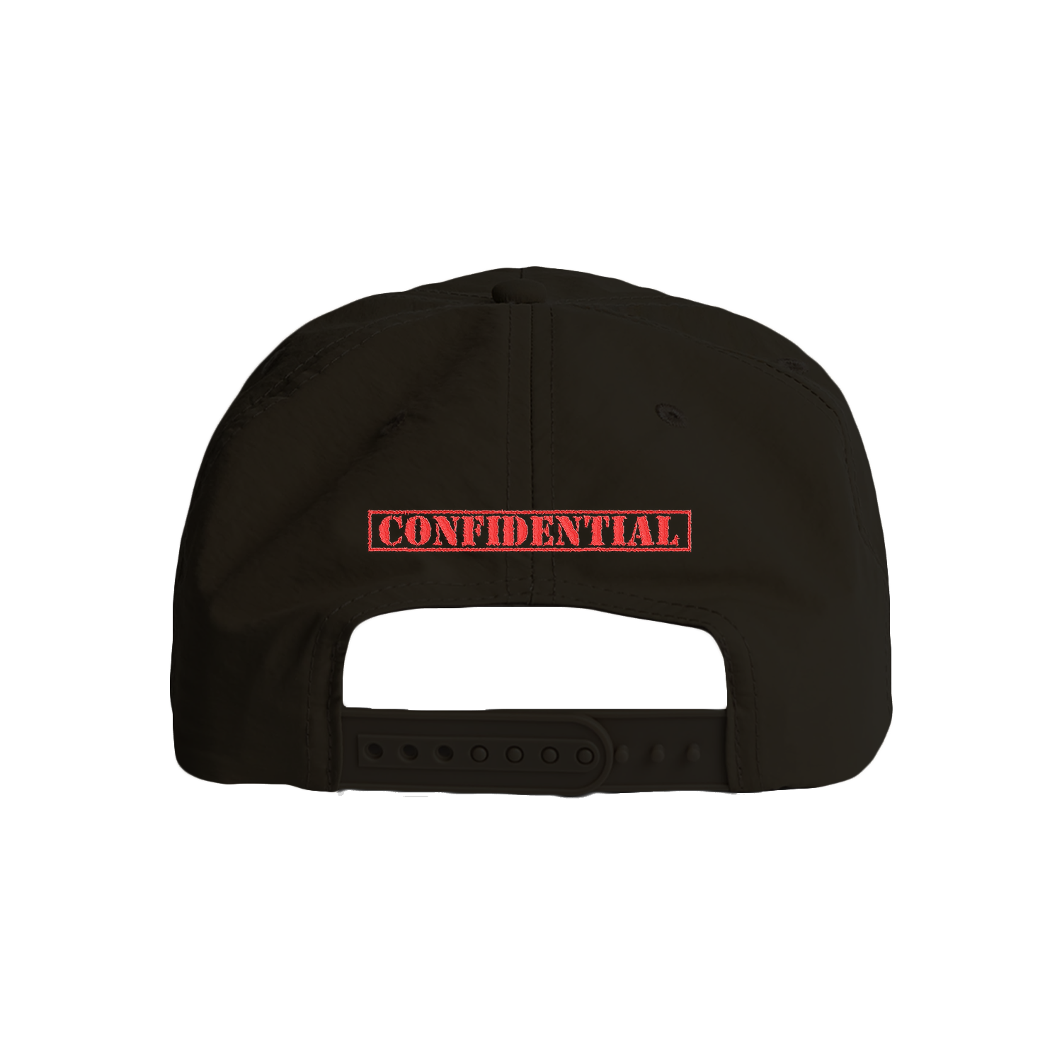 Fraud Department Nylon Surf Hat - Black - back