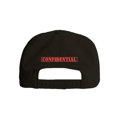 Fraud Department Nylon Surf Hat - Black - back