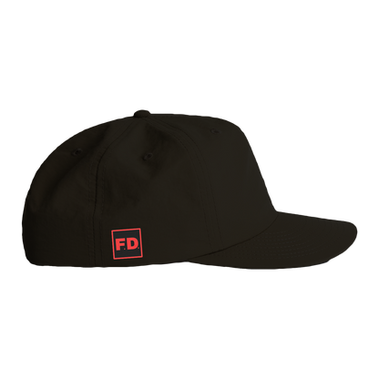 Fraud Department Nylon Surf Hat - Black - side