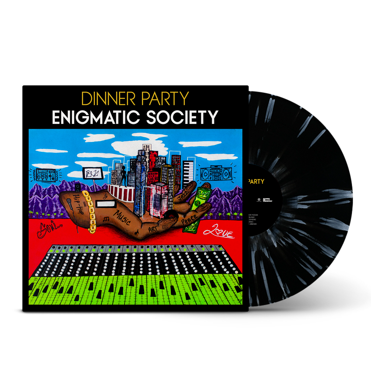 Dinner Party Enigmatic Society クリアビニール Dinner Party: Enigmatic Society Vinyl – EMPIRE