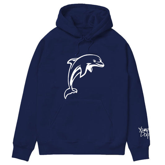 Young Dolph - Dolphin Hoodie Blue