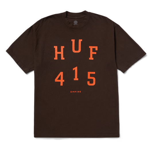 EMPIRE x HUF 415DAY T-Shirt (Brown)