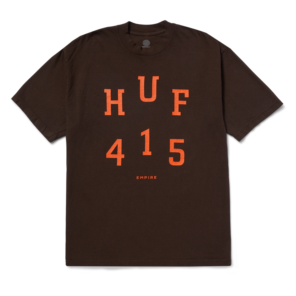 EMPIRE x HUF 415DAY T-Shirt (Brown)