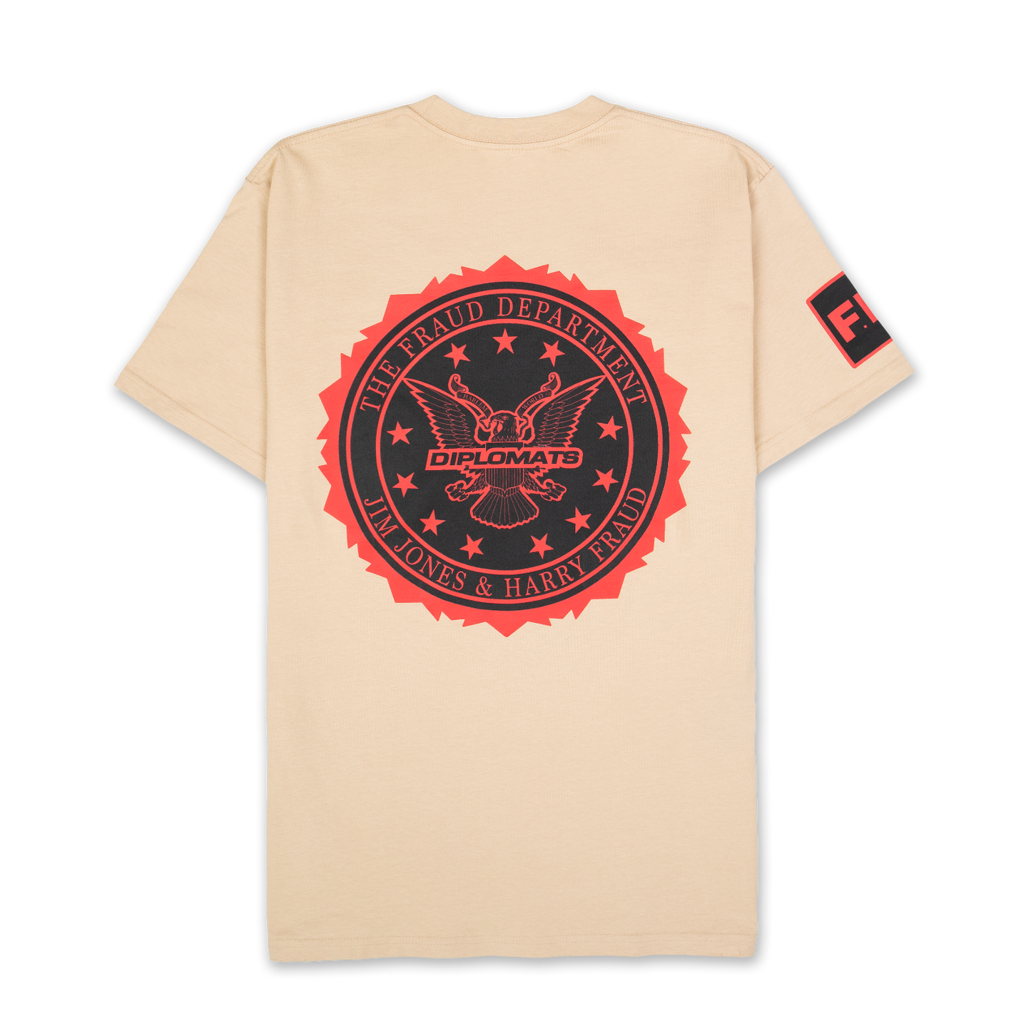 Fraud Department Seal Tee - Khaki