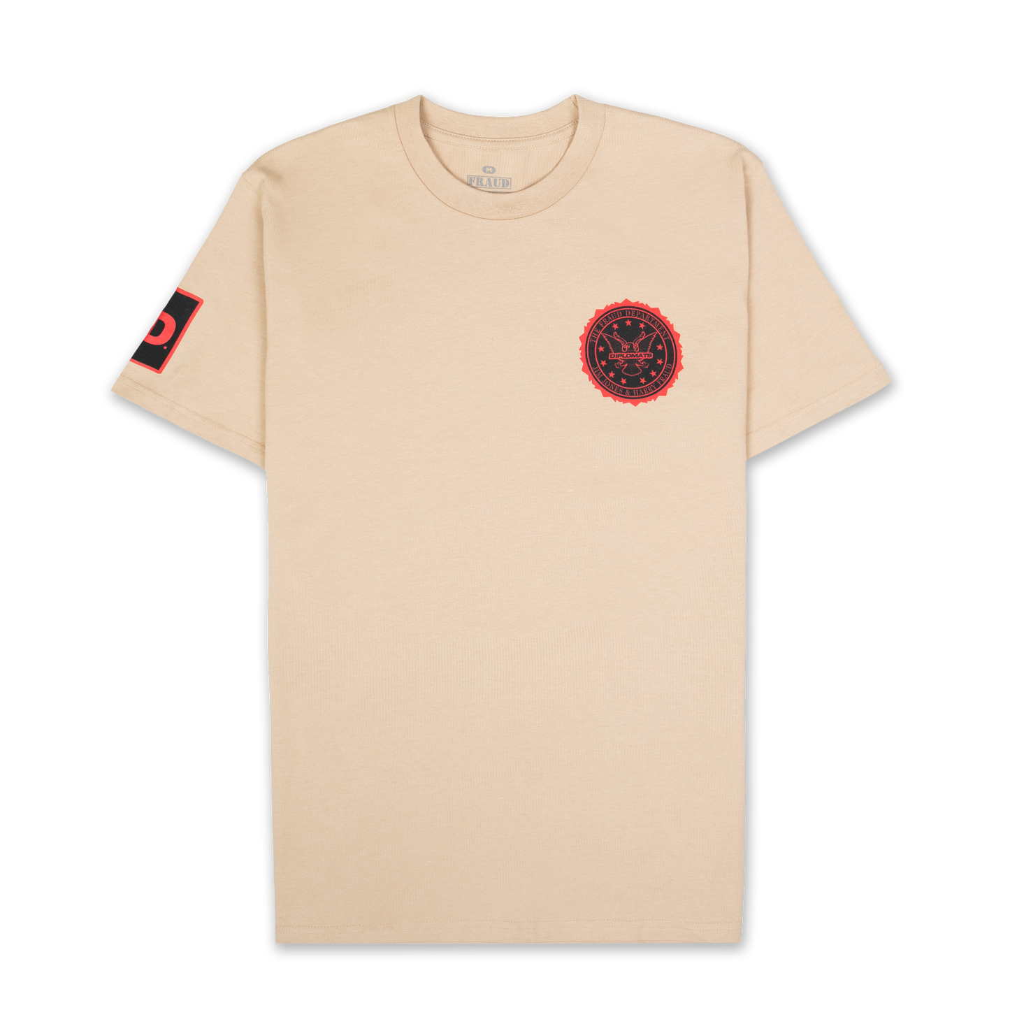 Fraud Department Seal Tee - Khaki