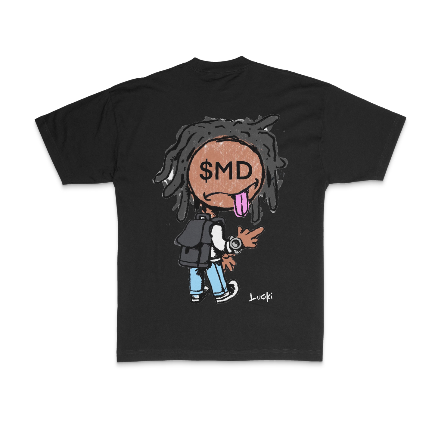 SMD Lucki T-Shirt (Black)