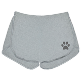 Chinese Kitty - Meow Running Shorts (heather grey)