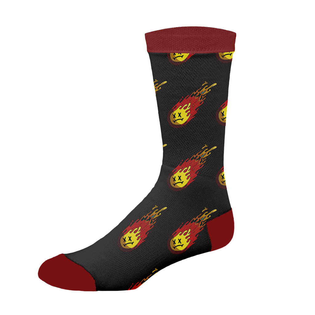 Jay Wheeler - Sad Meteors Socks - Black