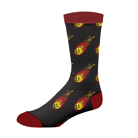 Jay Wheeler - Sad Meteors Socks - Black