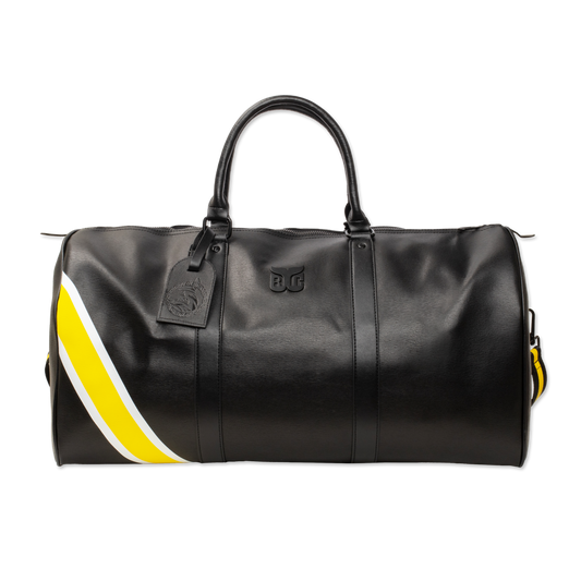 Black Circle Duffle Bag