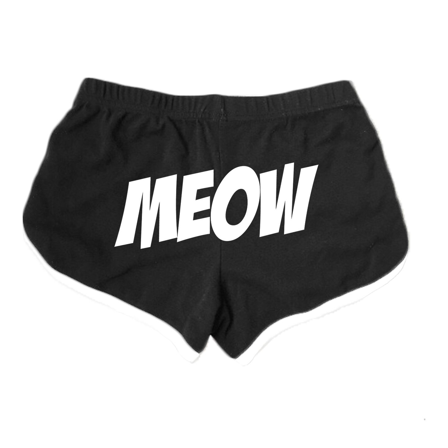 Chinese Kitty - Meow Running Shorts (black)