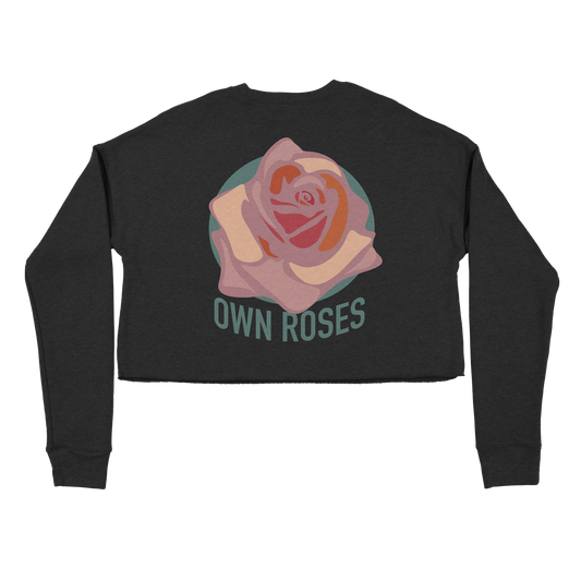 Nikita Karmen - Own Roses Crop Sweater