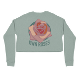 Nikita Karmen - Own Roses Sage Crop Sweater