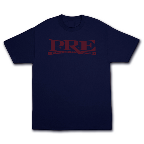 Young Dolph - PRE Logo T-Shirt (Navy)