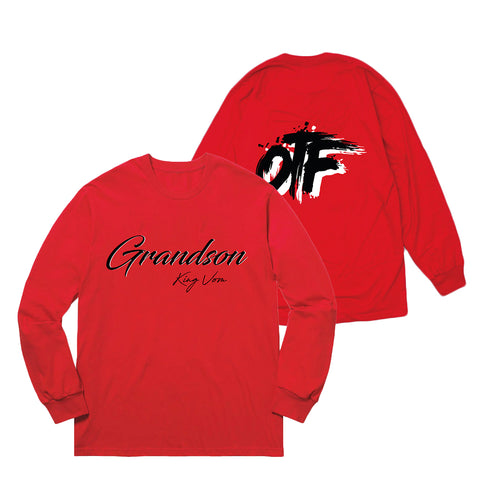Red OTF Longsleeve + Album Download