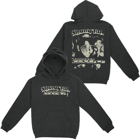 Yhung T.O. - Thugged Out Charcoal Hoodie + Download