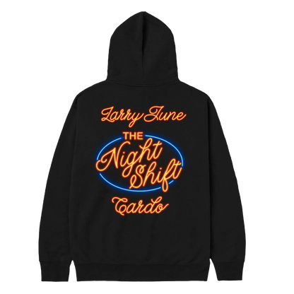 The Night Shift Neon Hoodie (Black)