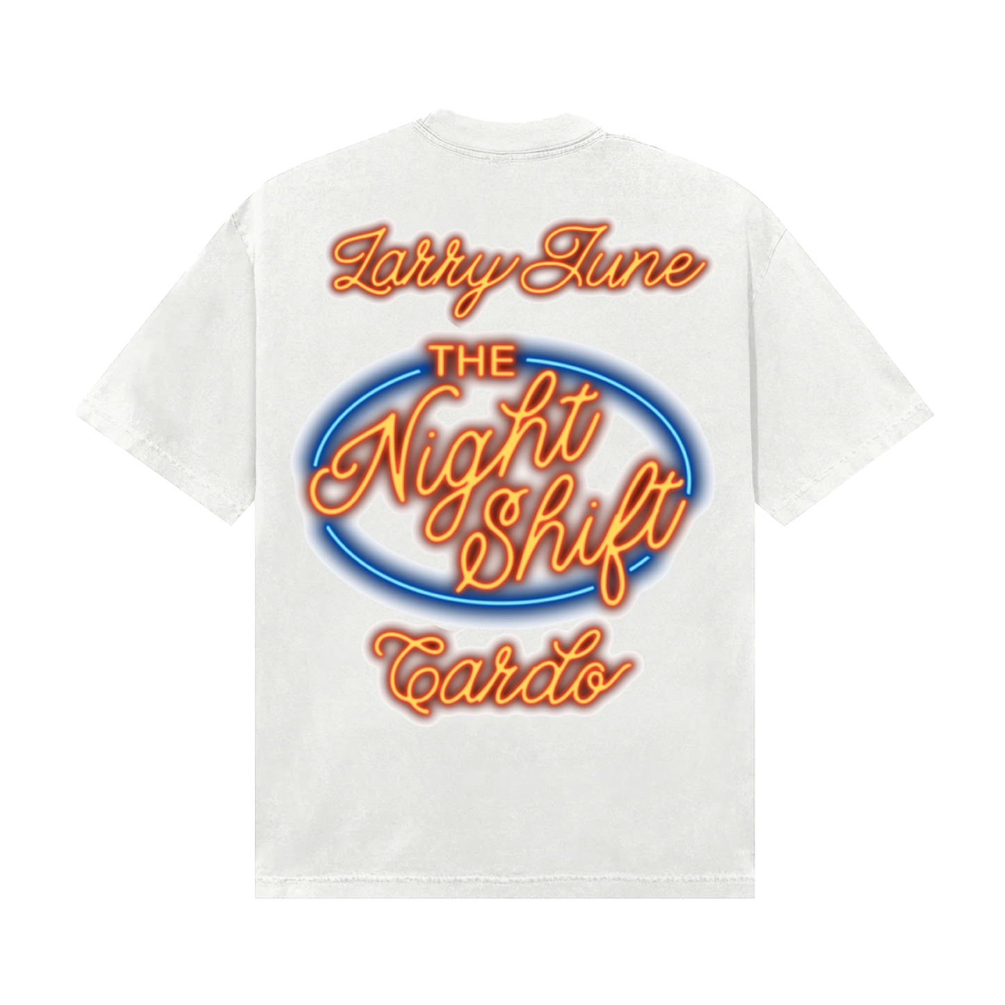 The Night Shift Neon T-Shirt (White)