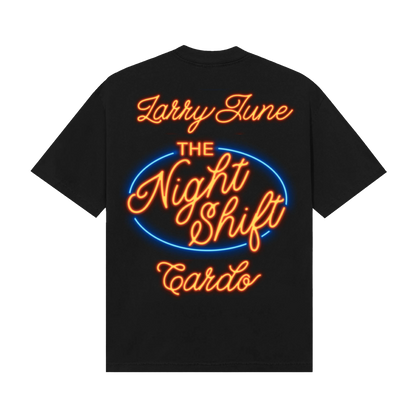 The Night Shift Neon T-Shirt (Black)