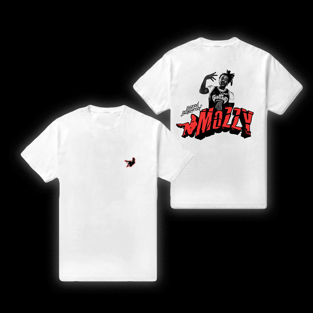 MOZZY - M Logo White Tee