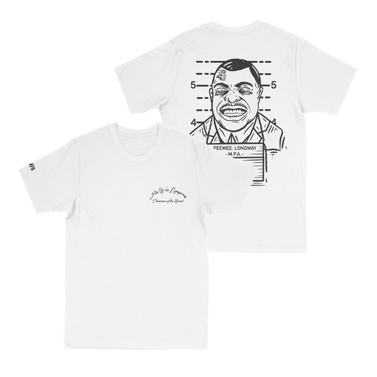 Longway Mugshot White Tee