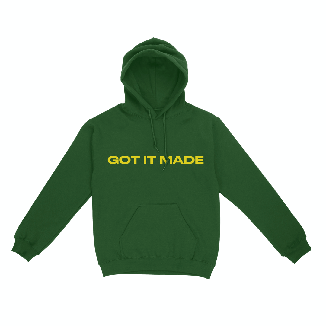 Kamaiyah - Got It Made - Oakland Green Hoodie + Album Download