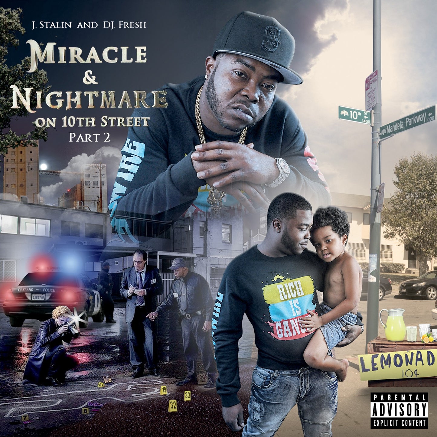 J Stalin & DJ Fresh - Miracle and Nightmare On 10th Street Pt. 2 (CD)