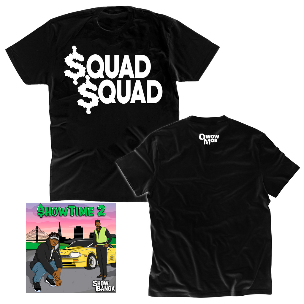 Show Banga - $quad $quad T-Shirt + CD Bundle